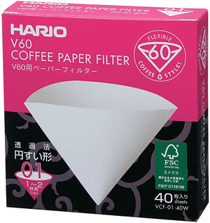Filtro de papel Hario 01
